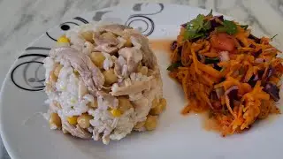 3 DAKİKADA TAVUKLU PİLAV TARİFİ💯✅️TAVUKLU PİLAV NASIL YAPILIR?#tavuklupilav #food #yemektarifleri 