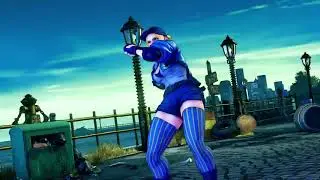 STREET FIGHTER V Lucia vs. Blanka