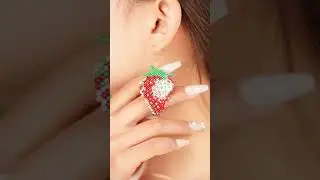 Wear Strawberry Earrings to Sweeten Daily Life & Dessert Parties #StrawberryEarrings