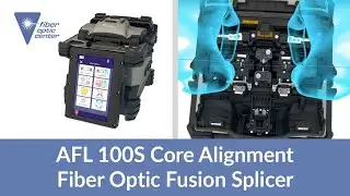 AFL 100S Core Alignment Fiber Optic Fusion Splicer - Available from Fiber Optic Center