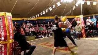 Mick Bagley fights Trent Jones - Outback Fight Club - Mt Isa 2016