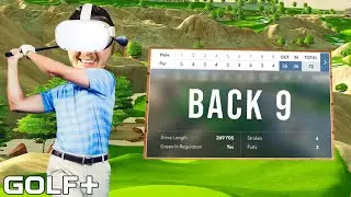 This Course on VR Golf is Sick! | Back 9 | Wolf Creek | GOLF+ Quest 2 Gameplay