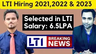 LTI Interview Experience | LTI Hiring 2021, 2022 & 2023 | LTI Package 6.5LPA