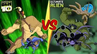 Ben 10 Aliens VS His Ultimate Aliens + BONUS!