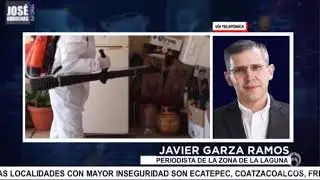 Javier Garza Ramos, periodista de la Zona de la Laguna, en entrevista con Jos&eacute; C&aacute;rdenas informa
