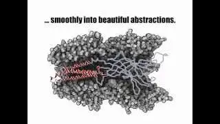BioVis 2011 Fast-Forward: Spatially Continuous Change of Abstraction in Molecular Visualization