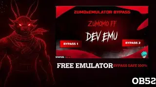 NEW OB52 SAFE PC FREE EMULATOR BYPASS 💻 FOR FREE FIRE | 100% ANTIBAN | FREE FIRE FREE BYPASS