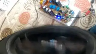 el yapımı      Class d 4k5 irfp 260n  30cm cadence  bass test