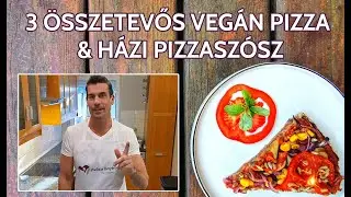 3 összetevős vegán pizza és házi pizzaszósz | veganblog.hu