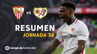 Resumen de Sevilla FC vs Rayo Vallecano (5-0)