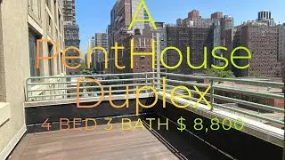 New York City Apartment Tours /  96th St & Riverside Ave/ 3 bed / Flex 4 & 3 baths/ $ 8,800