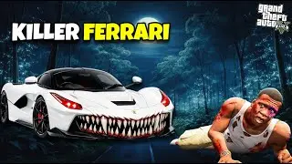 Shinchan and Franklin Found Killer Car Ferrari in Los Santos | GTA 5