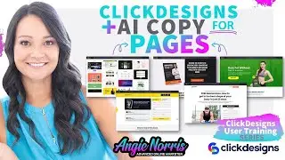 ClickDesigns + AI Copy for Pages