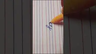 Handwriting practise in English cursive letter || Word practise #calligraphy #shorts #ytshorts