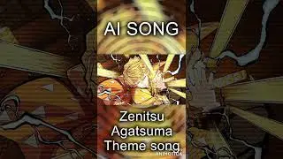 We asked AI to create a song inspired by Zenitsu Agatsuma(Demon Slayer)!【Theme Song】Short!