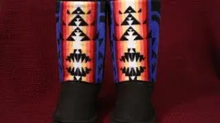 Charms Native Boots: First Nations Clothing Accessories