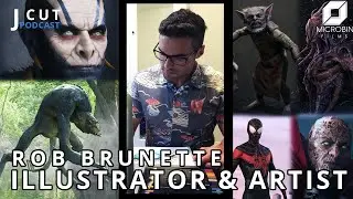 Rob Brunette | ARTIST & ILLUSTRATOR | J-Cut Podcast 013