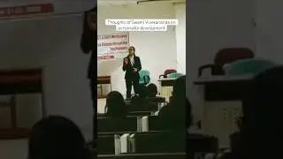 Thoughts of #swamivivekananda on personality development byNikita Dubey #publicspeaking #speech #law
