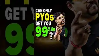 Can you get 99%ile by only solving PYQs?🤔🤔#jee #jee2025 #iit #iitjee #pyqs #jeepyqs #jeepreparation