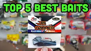 TOP 5 BEST BAITS FOR FLORIDA BASS FISHING - Best Fishing Lures 2021