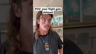 What&rsquo;s the longest your flights delayed? 💀 #aussie #bogan #skit #straya #funny #aus