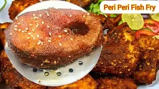CRISPY PERI PERI FISH FRY MUST TRY AT YOUR HOME.