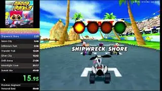 Speed Punks any% (Normal Wheels) Speedrun -  49:11(RTA)
