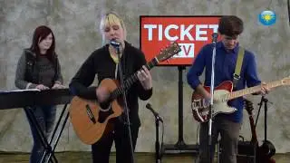 Tampa indie band DieAlps! performs in the H-T Studio.