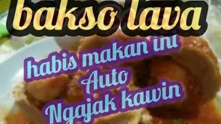 kuliner pedas bakso lava merapi