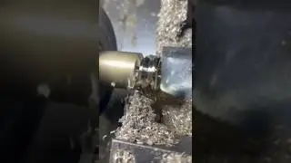 Brass Precision in Motion CNC Turned Shaving Brush Part ASMR