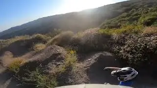Trail talk: examine, discuss then execute. Talking our way through a new jump line