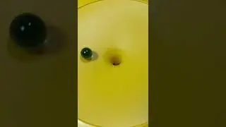What Happens When You Drop a Marble Into This Funnel? #marblerun #marblesrace #beyblade #satisfying
