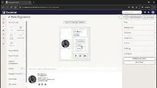 How to create an email signature with Exclaimer