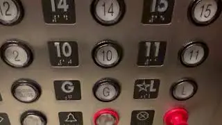 Крутые лифты Westinghouse Traction Elevators &mdash; Marriott &mdash; Питтсбург, Пенсильвания