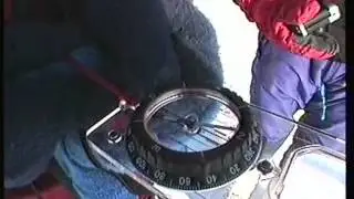 Spinning Compass at the North magnetic Pole (no sound)