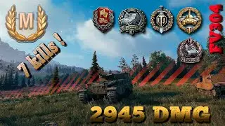 FV304  Ace tanker WoT /  бой на мастера WoT replays
