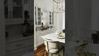 Coastal Cottage Kitchen Vibes | One Coast Design #charleston #interiordesign #kitchen #kitchendesign
