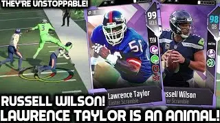 99 OVR LAWRENCE TAYLOR! GREATEST LINEBACKER IN THE GAME! Madden 18 Ultimate Team