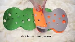 Interactive felt folding banana double side color tunnel cat tunnel bed pet toy