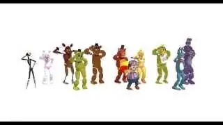 [MMD/FNAF] Original ~Uptown funk