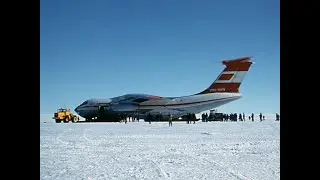 IL-76TD AQ45 (Novolazarevskaya) - FQMA (Maputo) Arrival (P3D4.5)
