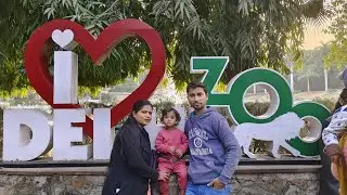 🐯  delhi  zoo tour  🐵 🦁   13 january 26 