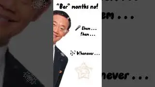 Hello &ldquo;BER&rdquo; months 👋🏻 #BerMonths #helloseptember Mr. Jose Mari Chan-King of Pinoy Christmas Carols