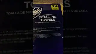 Walmart detailing towels some of the best & softest
