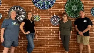 Ep. 124 INSTALLING THE COMMUNITY MOSAIC MANDALA PROJECT, PHASE II!