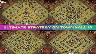 Best Th10 Easiest War Attack Strategies 2021 in Clash of Clans--COC