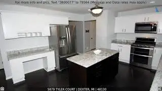 Priced at $412,000 - 5879 Tyler Court, Dexter, MI 48130