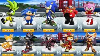Sonic Forces Speed Battle - Ovi Pick Characters All 92 Characters Unlocked SFSB Gameplay walkthrough