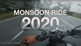 Monsoon Ride 2020 | T100 Bonneville | Malaysia | POV
