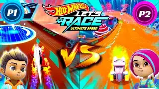 Hot Wheels Let&acute;s Race Ultimate Speed &ndash;Coop with Madfast VS Brights with Gotta Go